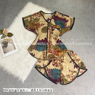 pizama ngắn Lụa cao cấp