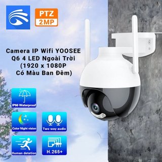 Camera wifi yoosee ngoài trời xoay 360 độ fhl1080p