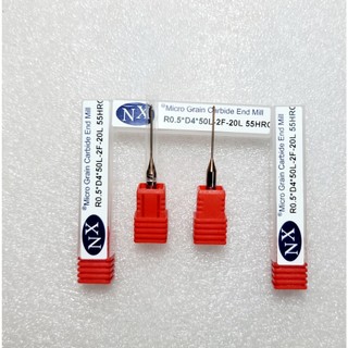 Dao phay ngón cầu hợp kim giá rẻ 4f-55hrc. dao phay cầu hợp kim 4f-55hrc chuyên phay thép.