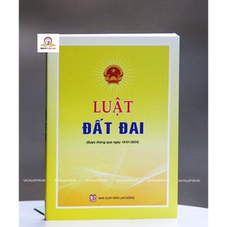 Sách - Luật Đất Đai (Được thông qua ngày 18/01/2024)