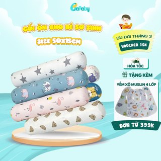 Gối Ôm Cho Bé Sơ Sinh Cao Cấp Thoáng Mát Thấm Hút Mồ Hôi BAFABY 269
