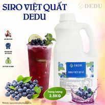 Siro việt quất dedu 2.5kg