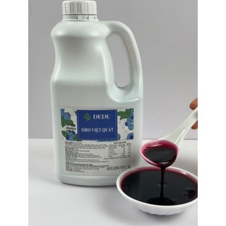 Siro việt quất dedu 2.5kg
