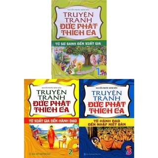 Combo Truyện Tranh Đức Phật Thích Ca - Những Thói Quen Tốt - Truyện phật đối nhân xử thế