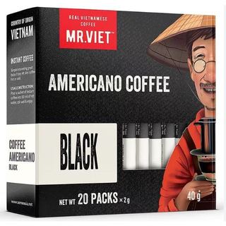 Cà Phê đen hòa tan Americano Mr Viet - Americano instant coffee