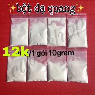 bột dạ quang( xem kĩ cách sử dụng)