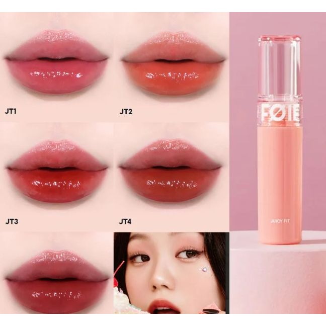 Son Tint Bóng, Lâu Trôi Căng Mọng, Ẩm Mịn Merzy The Watery Dew Tint 4g- Son Tint Bóng Mer