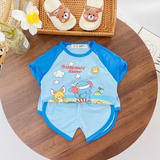 (17- 30kg) BỘ THUN LẠNH  CHO BÉ TRAI HÀNG VNXK