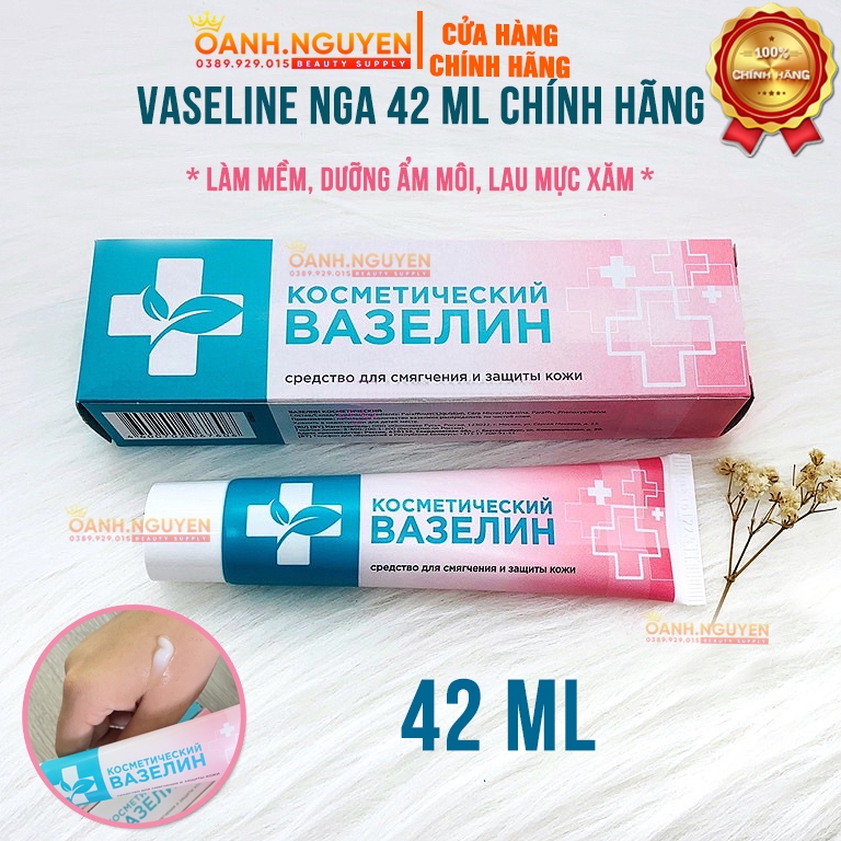 Vaseline Nga CMO 42 ml Chính Hãng (Mẫu Mới)