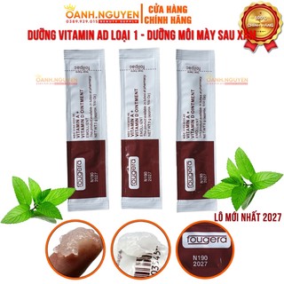 [100 GÓI] DƯỠNG VITAMIN AD (LOẠI 1) LÔ MỚI NHẤT HSD: 2027 - DƯỠNG ẨM, TÁI TẠO DA SAU PHUN XĂM