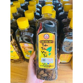 Dầu xoa bóp Yên Tử, Trầu tiên Yên Tử, Chai 500ml
