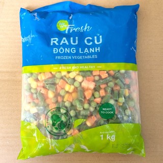 WE ARE FRESH (Gói 1 Kg) RAU CỦ HỖN HỢP CẤP ĐÔNG Mixed Vegetable (bql)