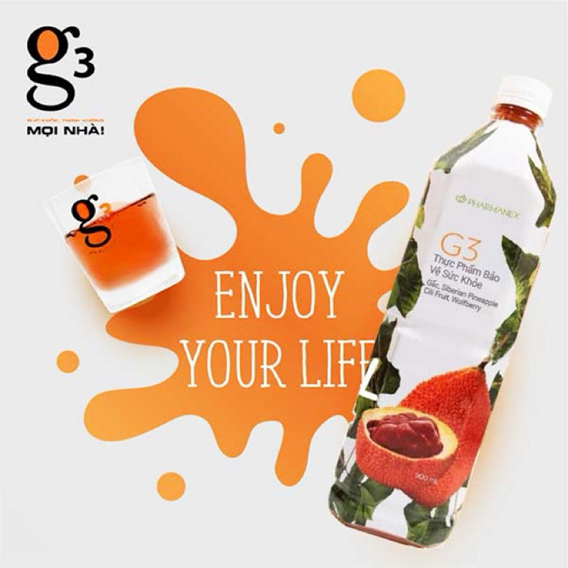 THỰC PHẨM BẢO VỆ SỨC KHỎE G3 - Nước gấc Nuskin dat 12/24