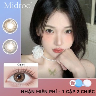 1 Cặp Kính áp tròng Midroo Lens OMG 1 Năm 0 Độ 14,0mm Kính áp tròng