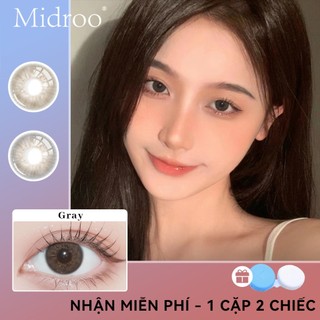 1 Cặp Kính áp tròng Midroo Lens Azure 1 Năm 0 Độ 14,0mm Kính áp tròng