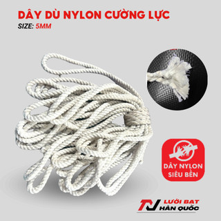 Dây Tơ Trắng, Dây Thừng Loại Đường Kính 5mm Bán Theo