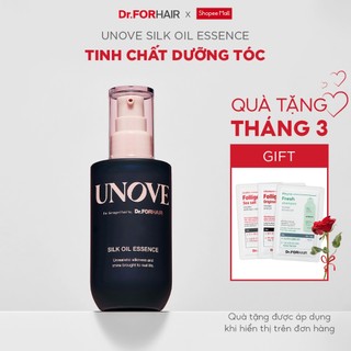 Tinh chất dưỡng tóc cao cấp UNOVE Silk Oil Essence giúp chăm sóc tóc khô và hư tổn 70ml