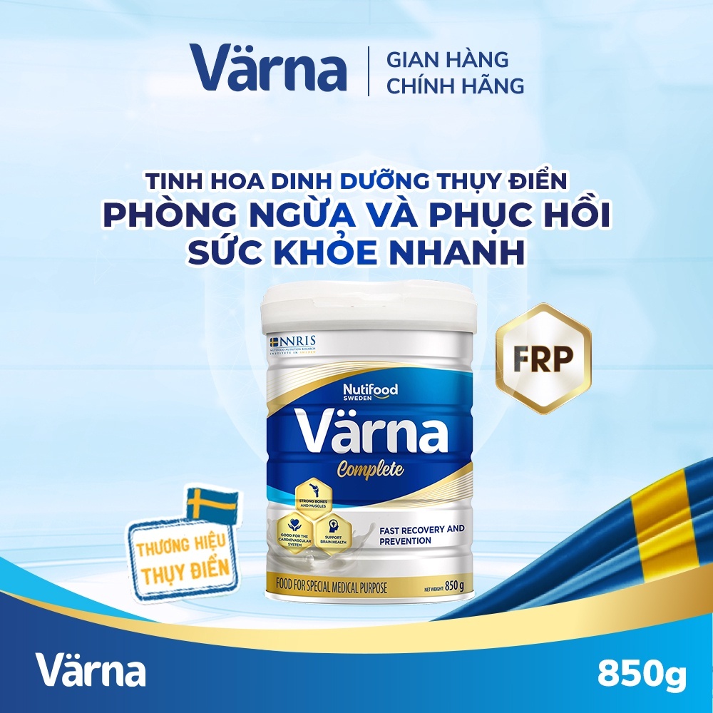 Sữa bột Varna Complet 850g - Nutifood Thụy Điển