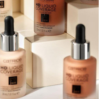 Kem nền Catrice HD Liquid Coverage Foundation