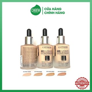 Kem nền Catrice HD Liquid Coverage Foundation