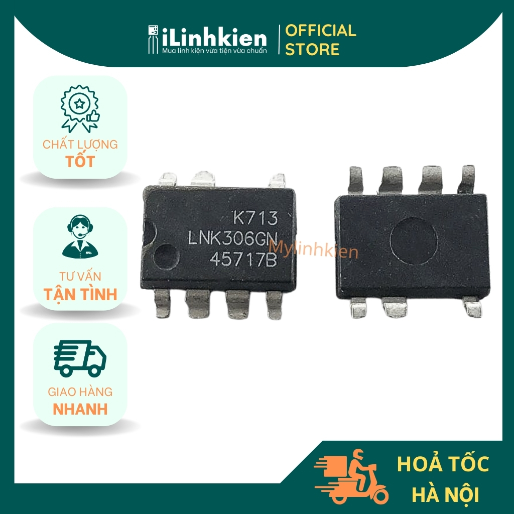 LNK306GN SOP-7 Ic nguồn  chính hãng Power Integrations
