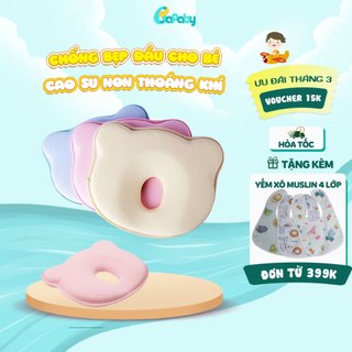 Gối Cao Su Non Cho Bé Siêu Thoáng Khí Chống Bẹp Đầu BAFABY - 208