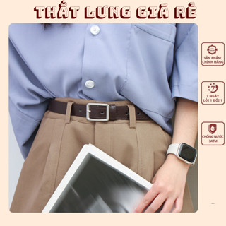  Thắt lưng nam nữ bản nhỏ Ulzzang dây nịt học sinh phong cách Hàn Quốc TL07 