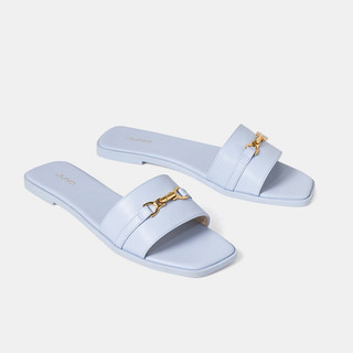Giày sandal nữ 1cm thời trang juno khoá trang trí juno sd01135