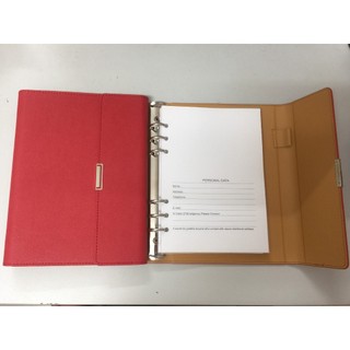 Sổ Còng 3 khúc bìa da