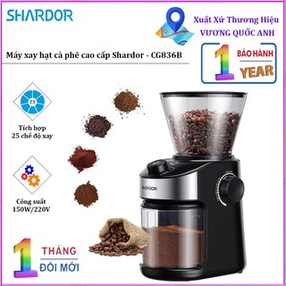 Máy xay hạt cà phê thương hiệu Anh Quốc cao cấp Shardor - CG836B