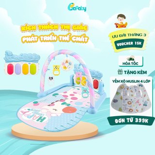 Thảm Nhạc Cho Bé Sơ Sinh BAFABY Nằm Chơi Kích Thích Thị Giác Thính Giác Phát Triển Thể Chất