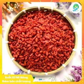 Kỷ Tử Đỏ Sấy Khô Câu Kỷ Tử Ninh Hạ Kỷ Tử Ngọt Trái To Sạch Nấu Chè Pha Trà Thanh Mát Cơ Thể Loại Đặc Biệt - Túi 500g