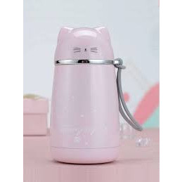 Bình giữ nhiệt hình con mèo 300ml bằng inox không gỉ