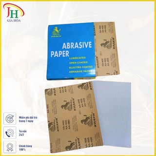 Giấy nhám tờ trắng con ngựa