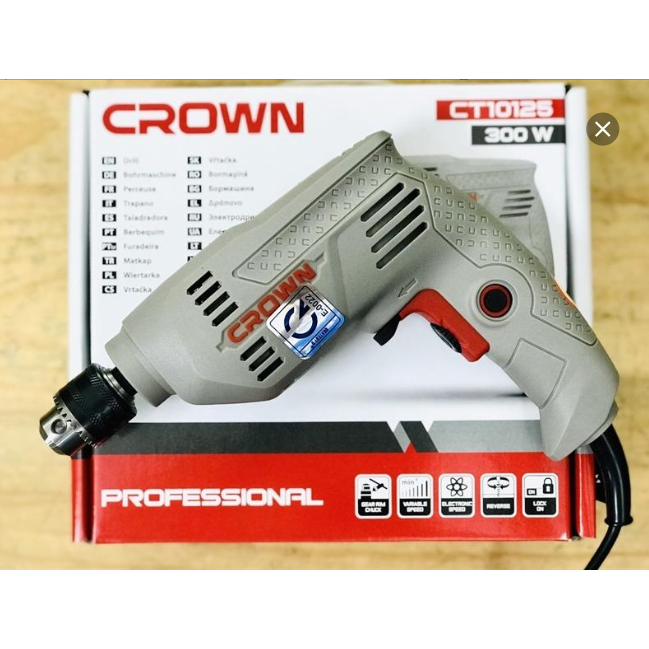 Máy khoan CROWN CT10125 ( 6.5mm )