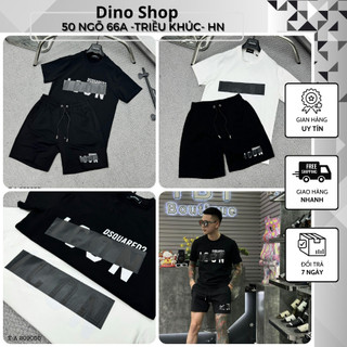 Bộ Cộc Nam ICON Gạch Chéo Mẫu Mới Nhất - Bộ Hè Nam ICON Chất Cotton Đơn giản