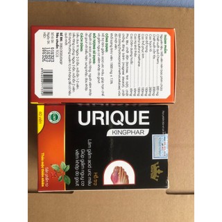 Viên Gout Kingphar Mẫu Mới (URIQUE 40v)