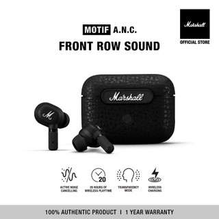 Tai Nghe Marshall Bluetooth Truewireless MOTIF A.N.C - Pin lên đến 20h - Bảo Hành Chính Hãng 1 Đổi 1 Trong 1 Năm