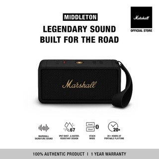 Loa Marshall Bluetooth MIDDLETON Portable - Pin lên đến 20h - Bảo Hành Chính Hãng 1 Đổi 1 Trong 1 Năm