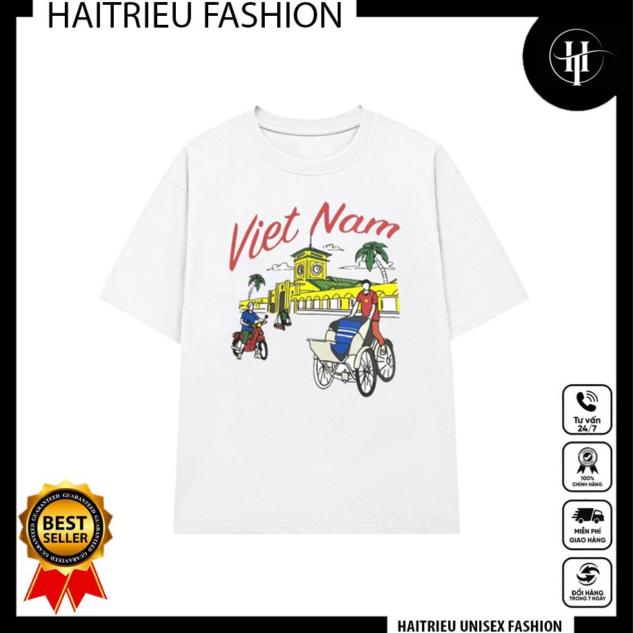 Áo Thun VIỆT NAM Mặc Đi Du Lịch Phượt Áo Nhóm Áo Team Unisex Nam Nữ