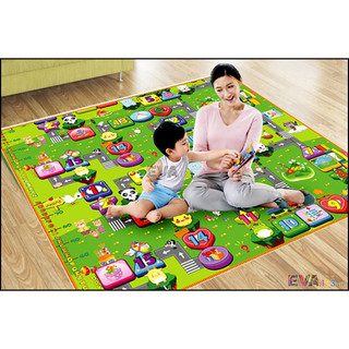 [FREESHIP] THẢM MABOSHI, NABOSHI 2 MẶT CHO BÉ 1m6x2m