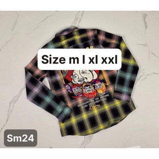 Sơ Mi Kẻ Thêu Hình Hot