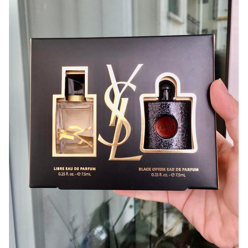 [CÓ SẴN] Set nước hoa YSL mini Libre & Black Optimum