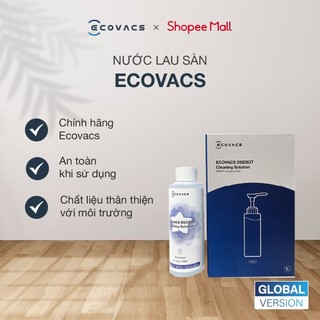 Combo 2 nước lau sàn chuyên dụng Ecovacs dành riêng cho robot lau sàn - Nước lau sàn Ecovacs chính hãng