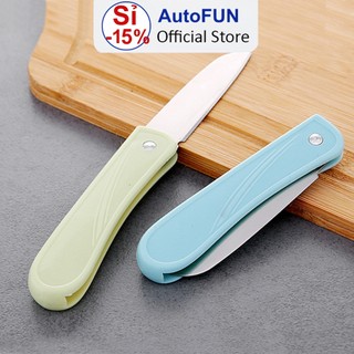 Dao gọt vỏ trái cây - dao gập lưỡi thép mới r4 - cắt hoa quả du lịch