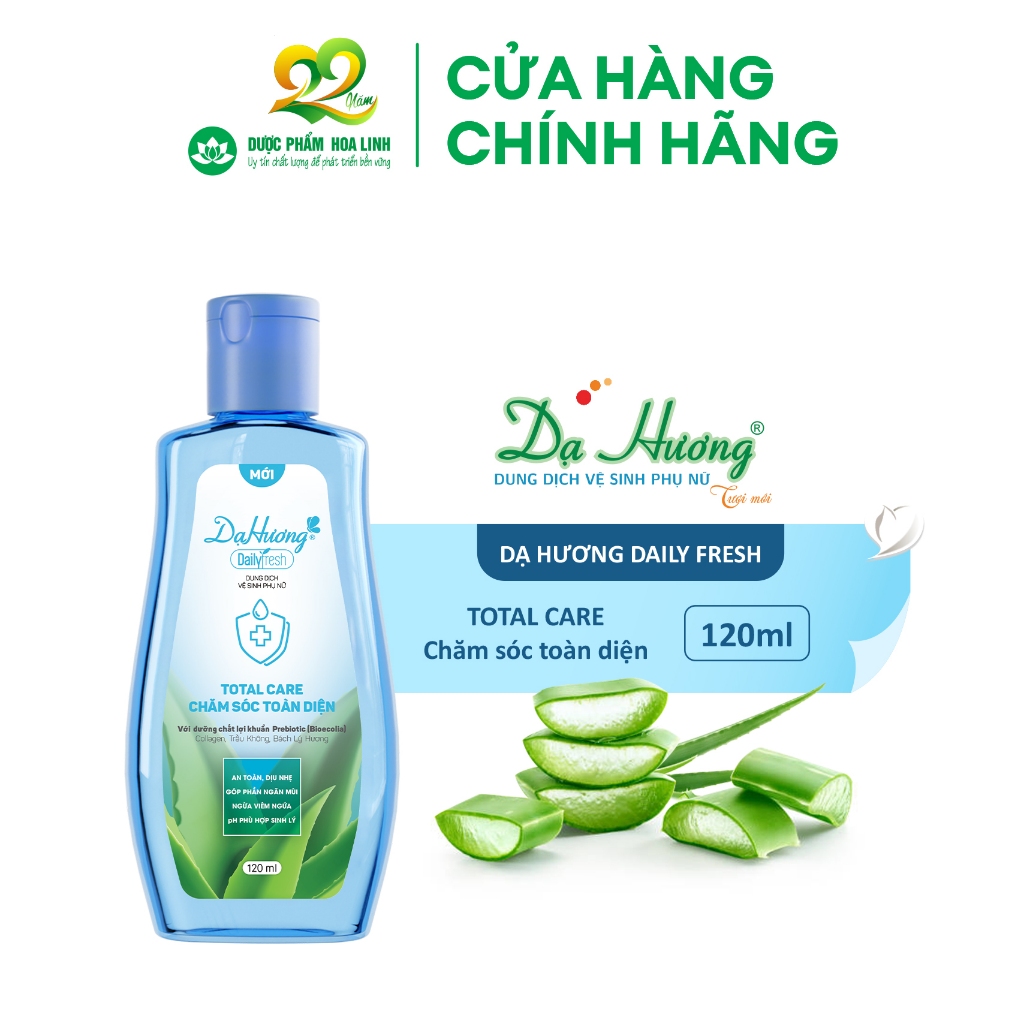 MỚI Dung dịch vệ sinh Dạ hương Daily Fresh Total Care