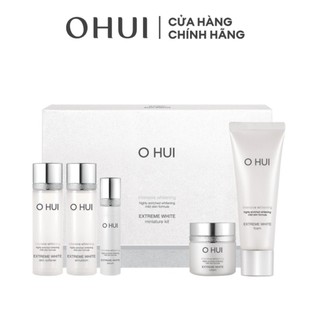  Bộ dưỡng trắng 5 bước OHUI Extreme White Gimmick