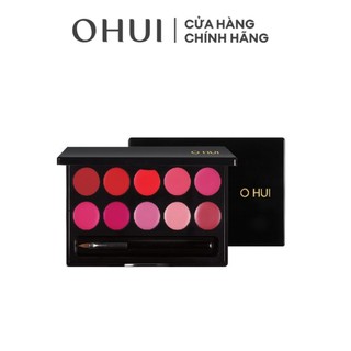  Bảng son OHUI Rouge Real 10 màu Palette
