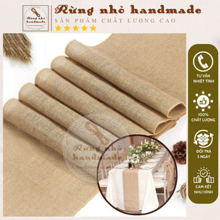 Cuộn vải bố, khổ rộng 20cm, 30cm, 40cm, có viền chỉ nhỏ 2 bên, vải để liền mãnh