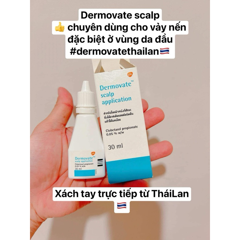 DEMOVATE scalp application tháilan 🇹🇭🇹🇭